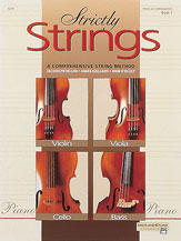 Strictly Strings Book 1 Piano string method book cover Thumbnail